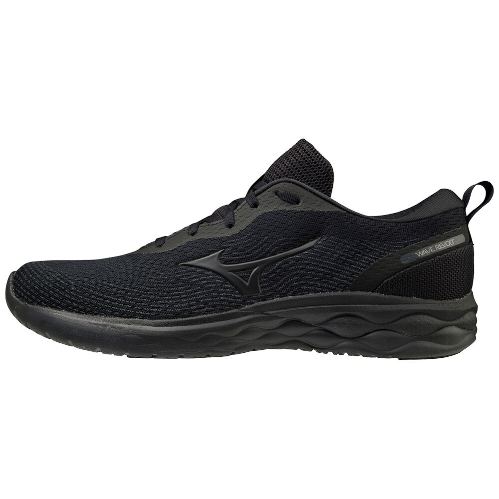 Zapatillas Running Mizuno Wave Revolt Hombre Negras España MUOE-01689